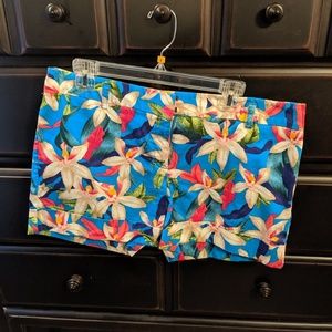 Express Floral Tailored Shorts